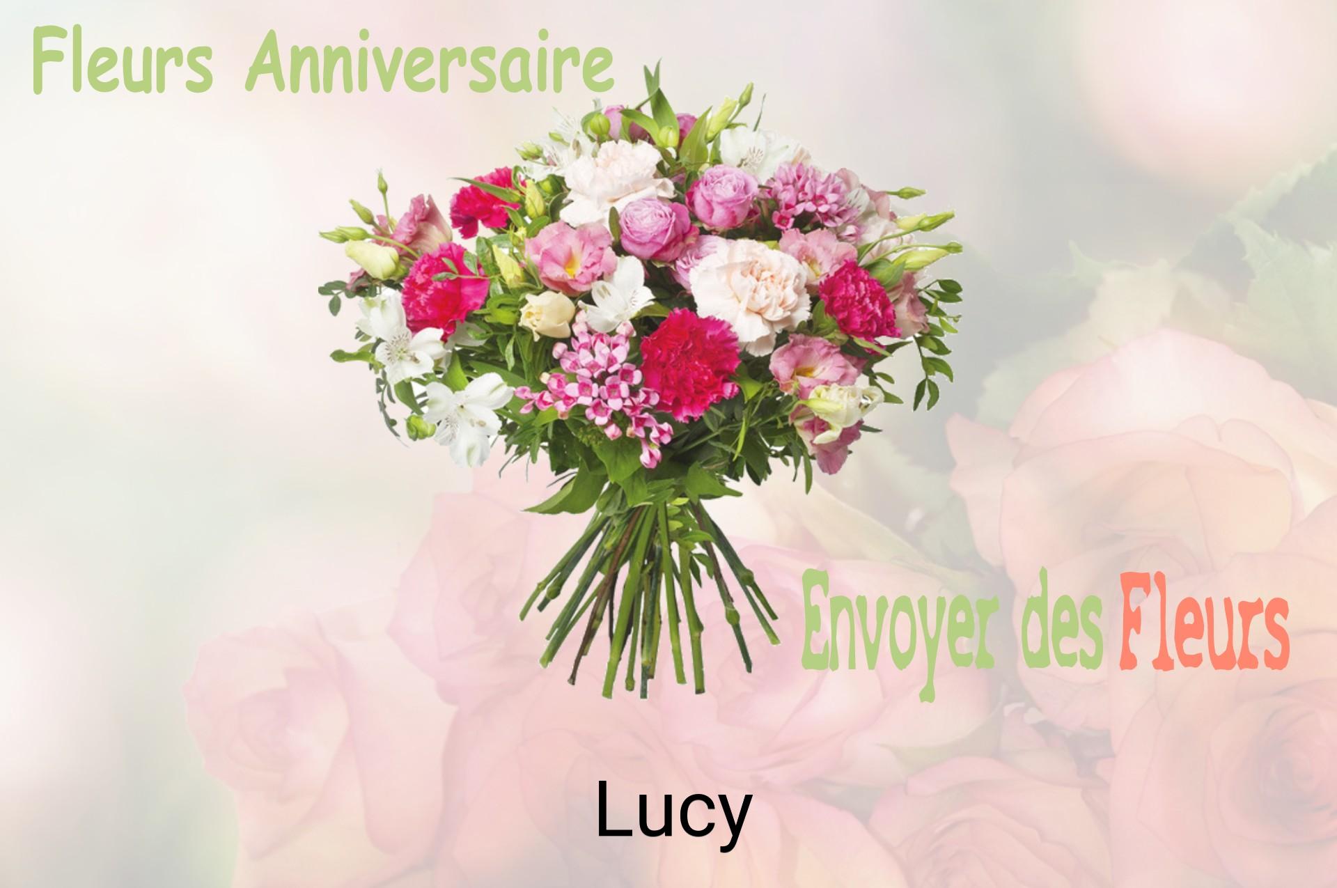 Bouquet de fleurs d’anniversaire livré à Lucy
