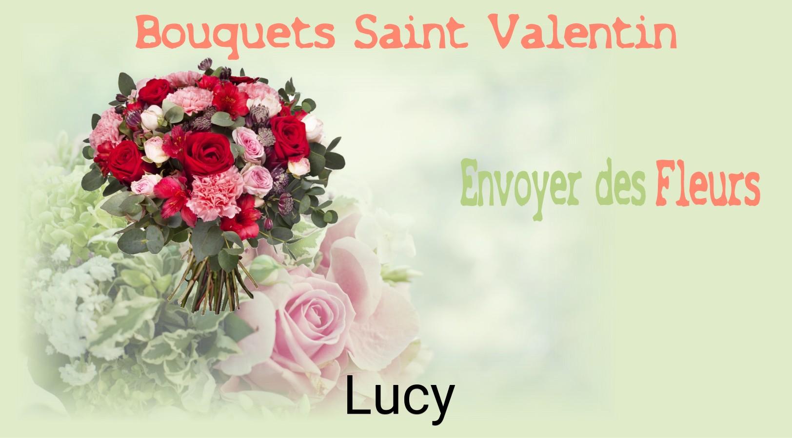 Roses de Saint-Valentin livrées à Lucy